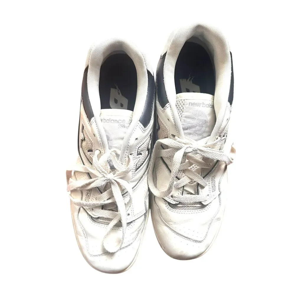 NEW BALANCE 550 White Sneakers‎ Sz 8.5